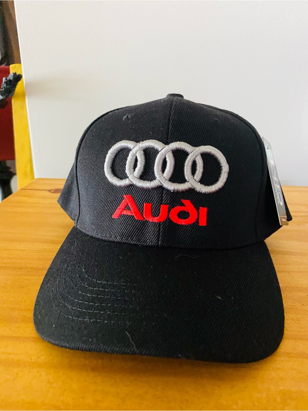Black Audi Logo Baseball Cap